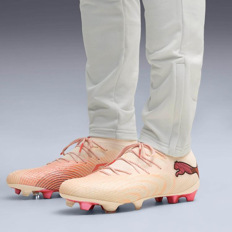 PUMA PUMA FUTURE 9 ULTIMATE FG Fu&szlig;ballschuhe Herren - sugared almond-puma white-ultra red - 0 | SportScheck