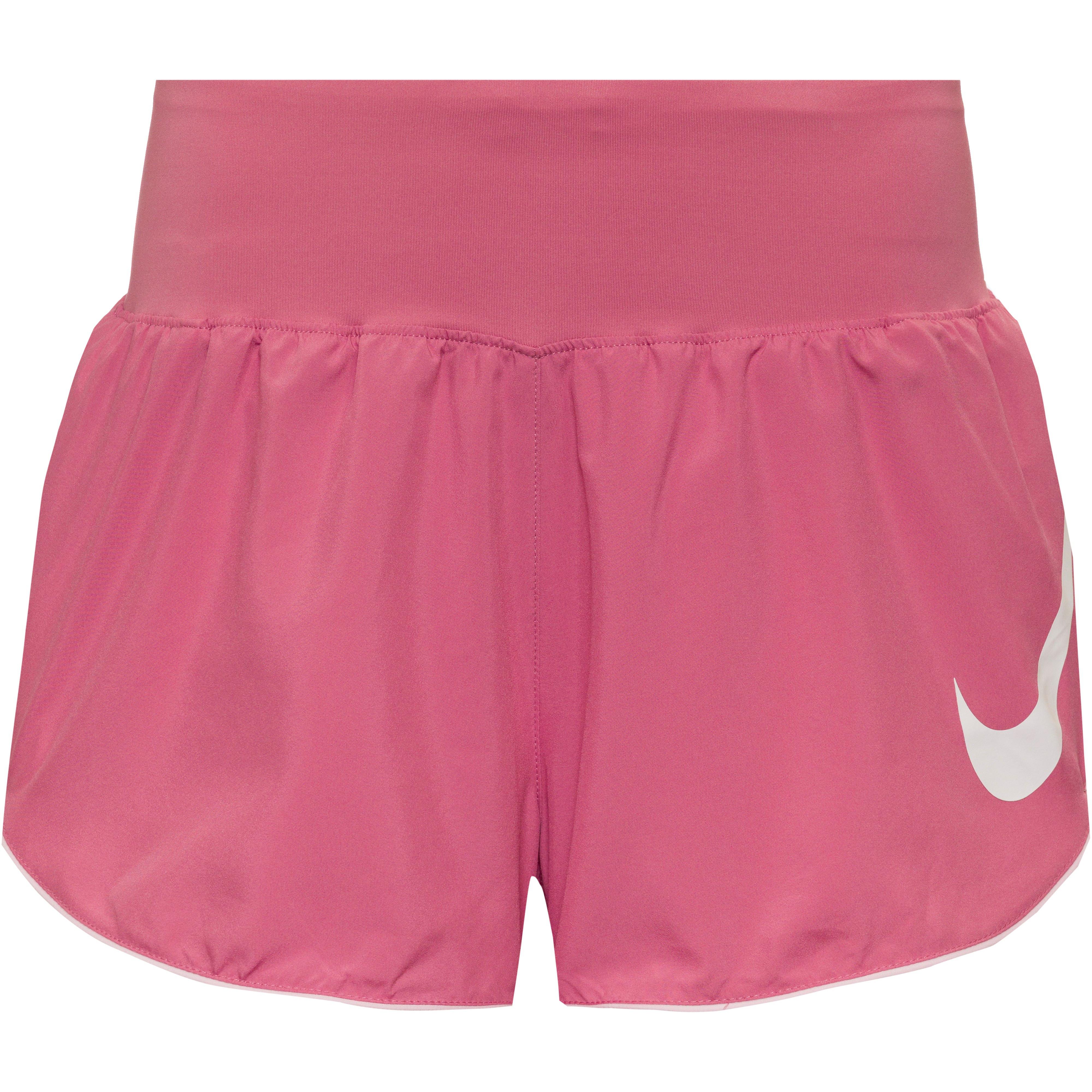 Nike Running Shorts Tulpensaum Polyester-Elastan Rosa