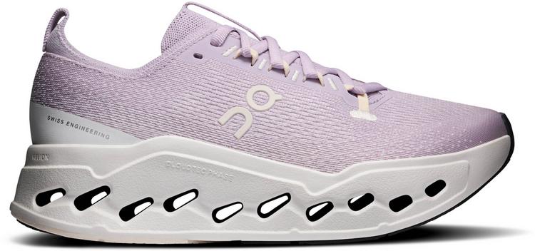 On On Cloudsurfer Max Laufschuhe Damen - foxglove-ivory - 0 | SportScheck