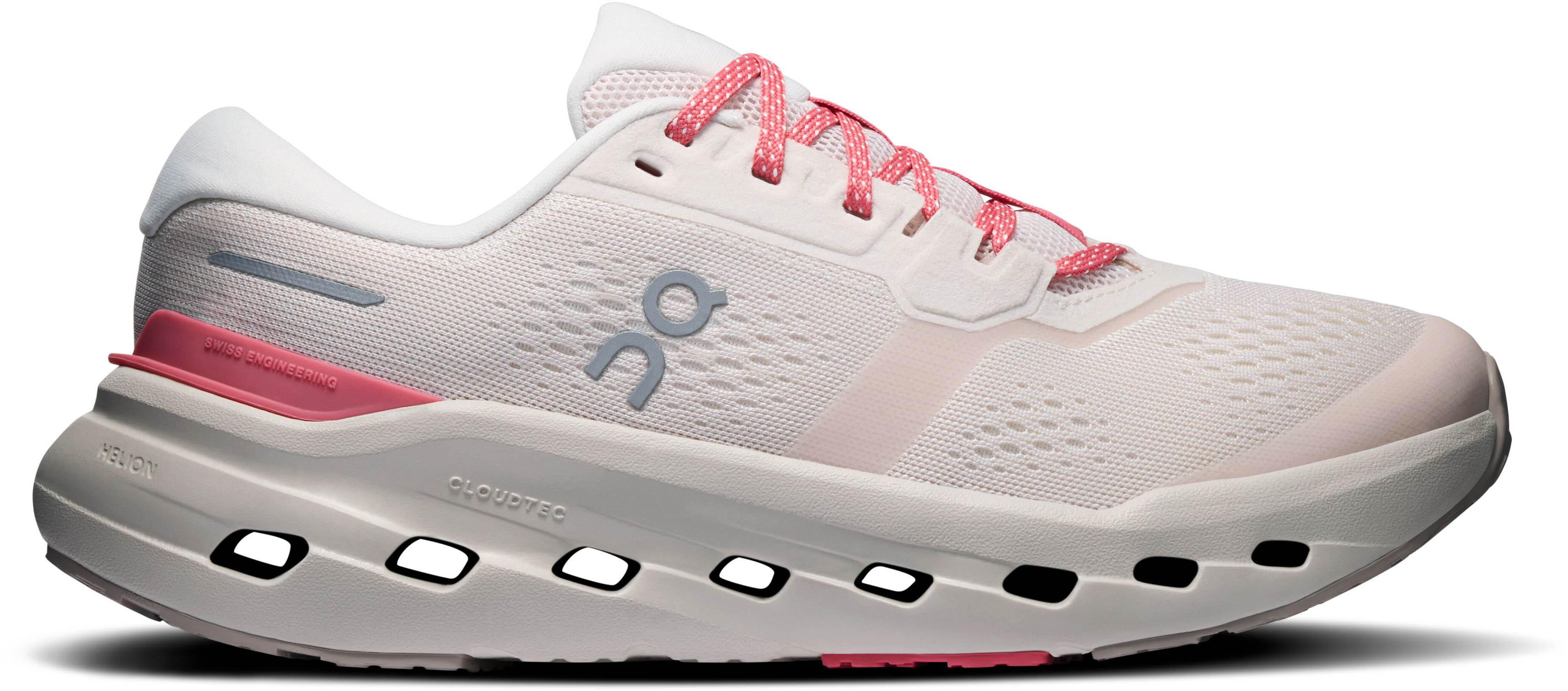 On Damen Weiss/Rosa Laufschuhe Cloudrunner 3, Gr. 40,5Eu - Bild 4