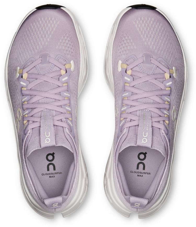 On On Cloudsurfer Max Laufschuhe Damen - foxglove-ivory - 0 | SportScheck
