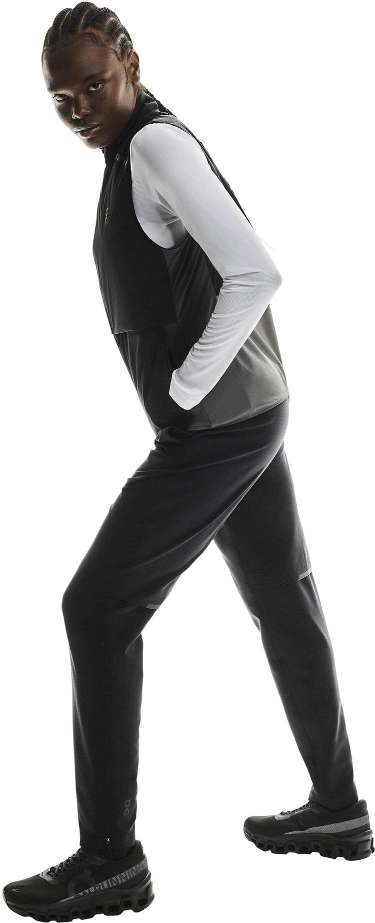 On On Weather Winter Pants Laufhose Damen - black - 2 | SportScheck