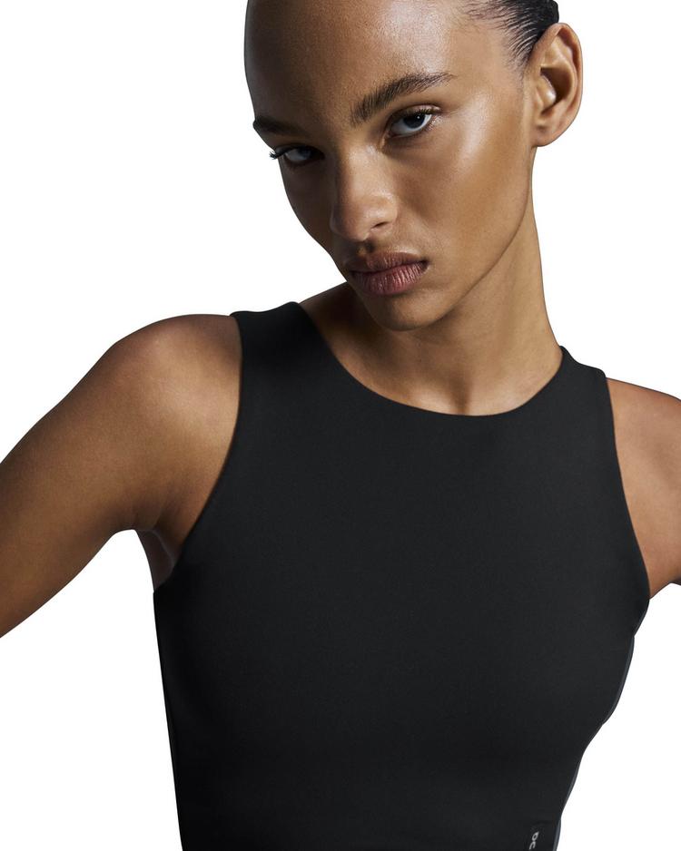 On On Core 2-in-1 Crop Croptop Damen - black - 4 | SportScheck