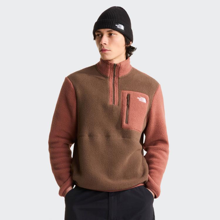The North Face The North Face YUMIORI Fleeceshirt Herren - smokey brown-copper sil - 0 | SportScheck