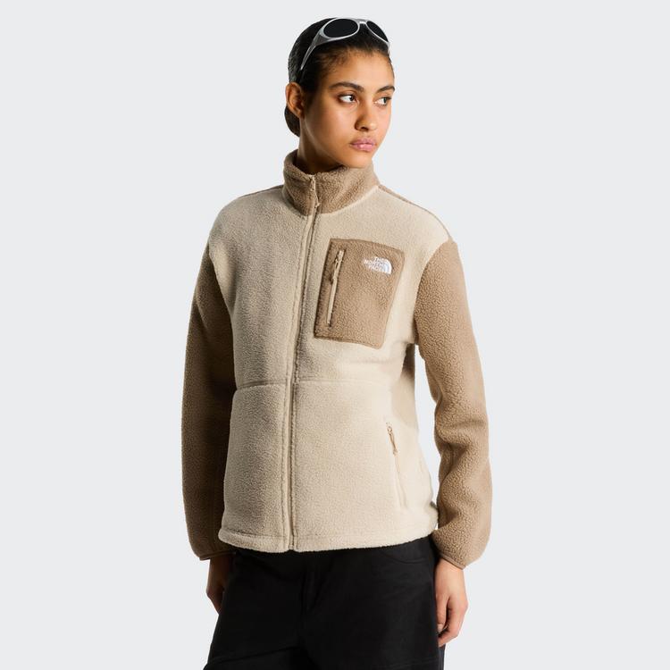 The North Face The North Face YUMIORI Fleecejacke Damen - timeless taupe-garnet - 0 | SportScheck
