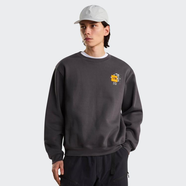 The North Face The North Face Gear Up Get Out Sweatshirt Herren - anthracite grey - 0 | SportScheck