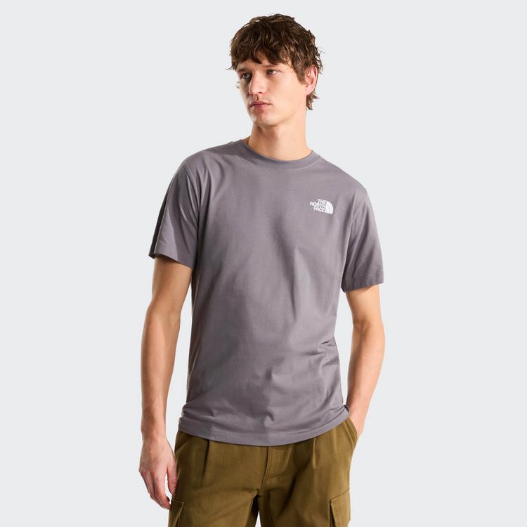 The North Face The North Face VERTICAL T-Shirt Herren - smoked pearl - 0 | SportScheck