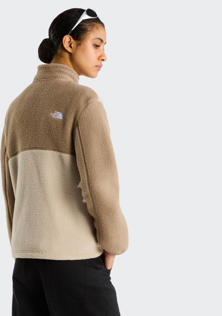 The North Face The North Face YUMIORI Fleecejacke Damen - timeless taupe-garnet - 1 | SportScheck