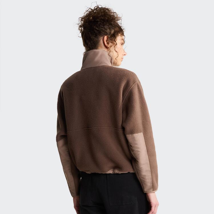 The North Face The North Face YUMIORI OFF PEAK Fleecejacke Damen - smokey brown-garnet - 1 | SportScheck