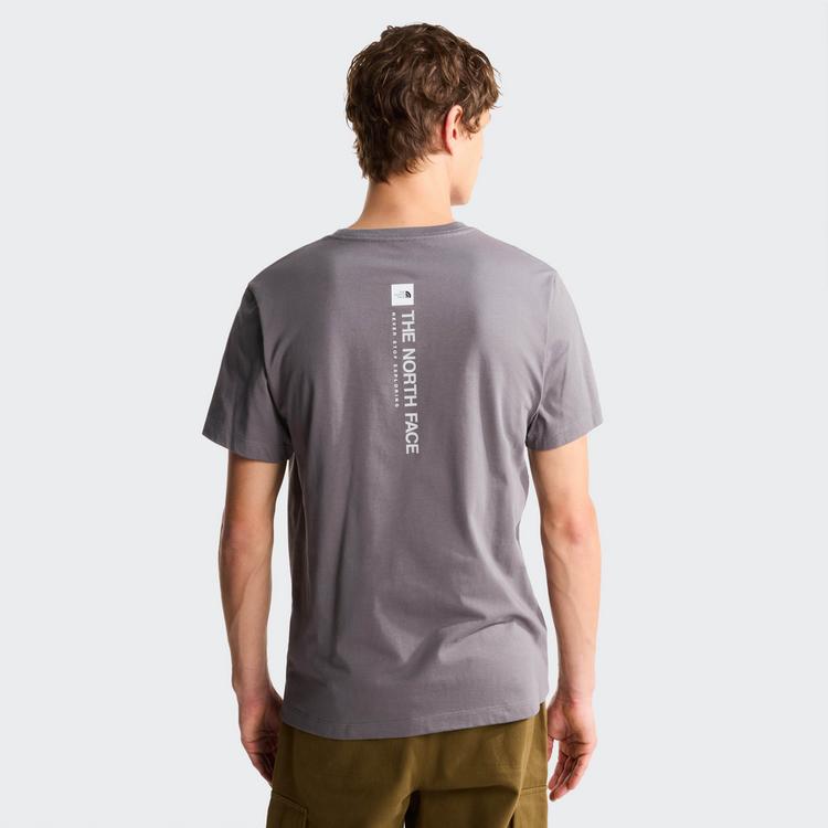 The North Face The North Face VERTICAL T-Shirt Herren - smoked pearl - 1 | SportScheck