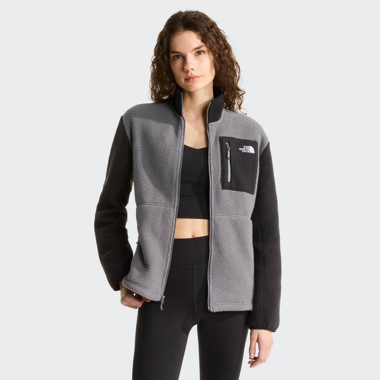 The North Face The North Face YUMIORI Fleecejacke Damen - smoked pearl-tnf black - 2 | SportScheck