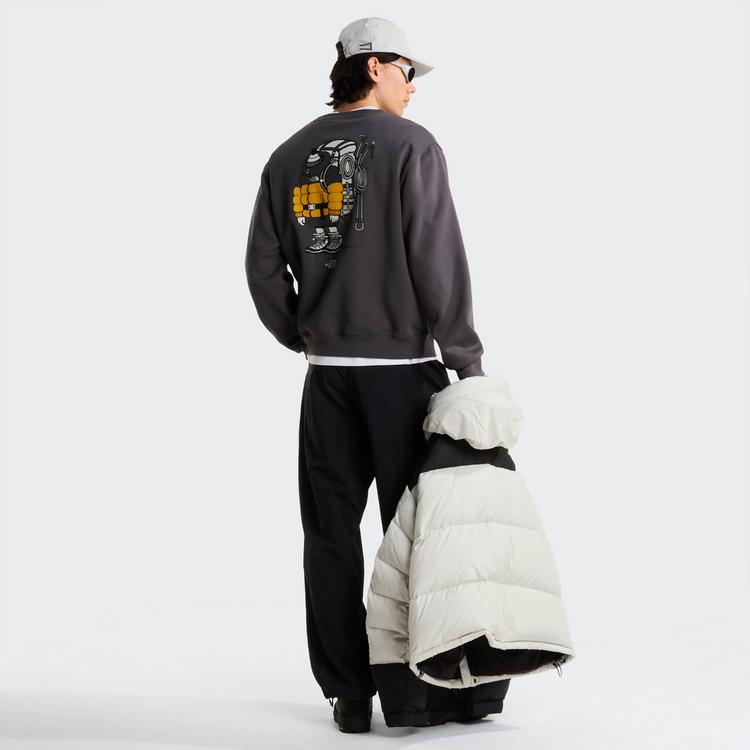 The North Face The North Face Gear Up Get Out Sweatshirt Herren - anthracite grey - 2 | SportScheck