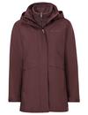 VAUDE Idris 3in1 IV Parka Damen - dark oak uni