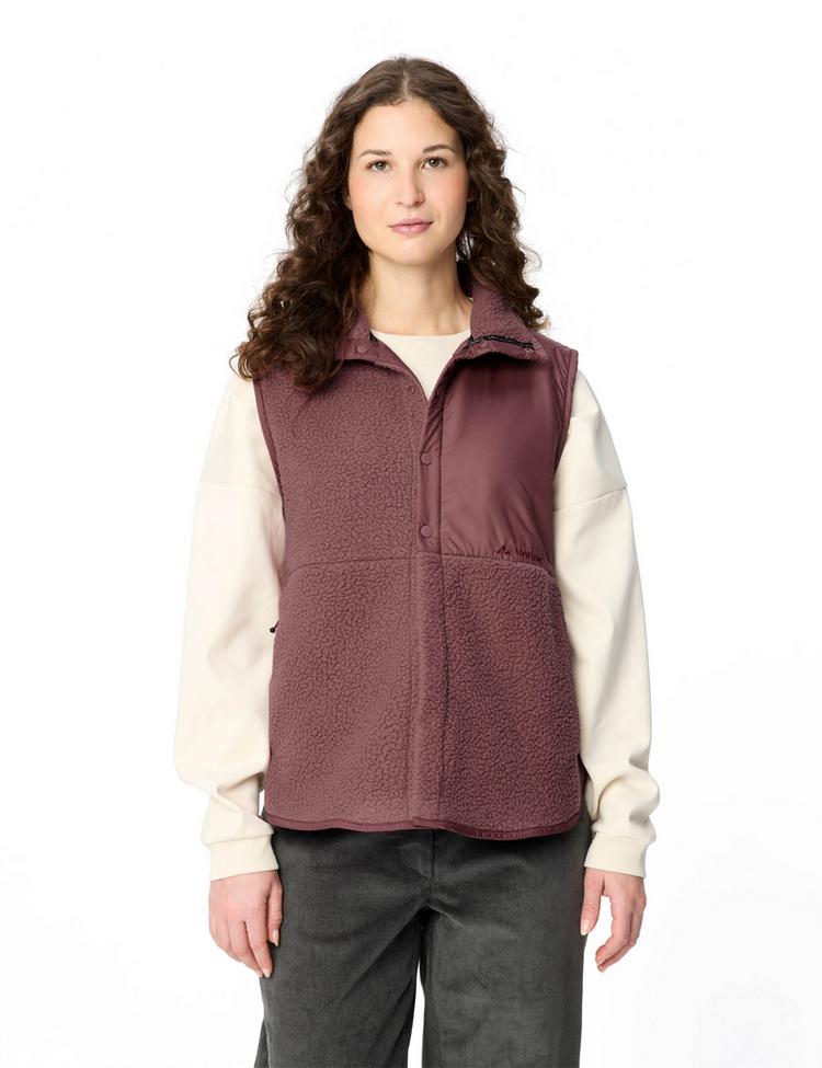VAUDE VAUDE Najun Fleeceweste Damen - ruby dusk - 0 | SportScheck