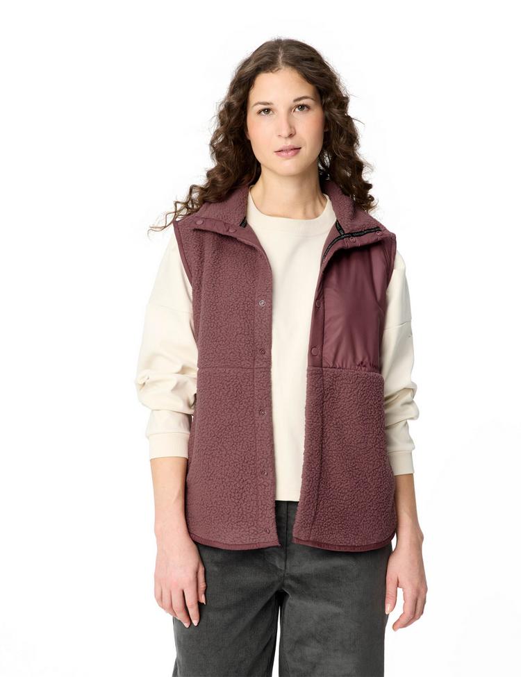 VAUDE VAUDE Najun Fleeceweste Damen - ruby dusk - 4 | SportScheck