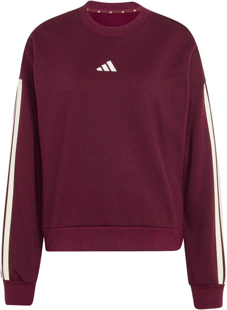 adidas adidas 3S Sweatshirt Damen - maroon-ivory - 0 | SportScheck