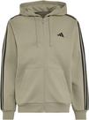 adidas 3S Kapuzenjacke Herren - silver pebble-black
