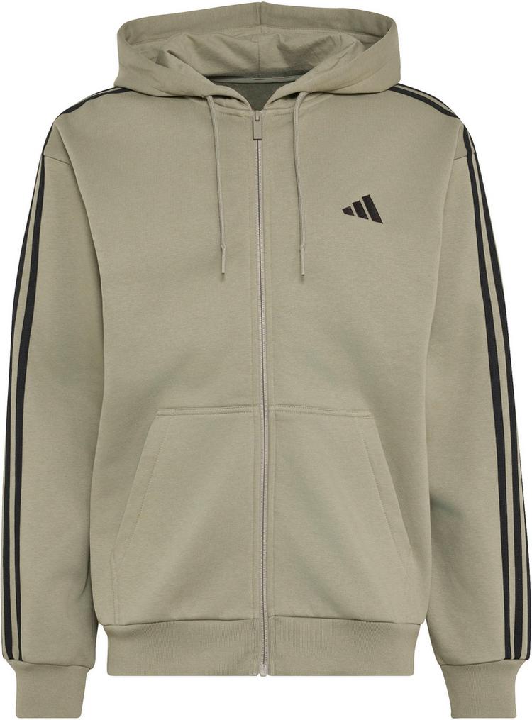 adidas adidas 3S Kapuzenjacke Herren - silver pebble-black - 0 | SportScheck