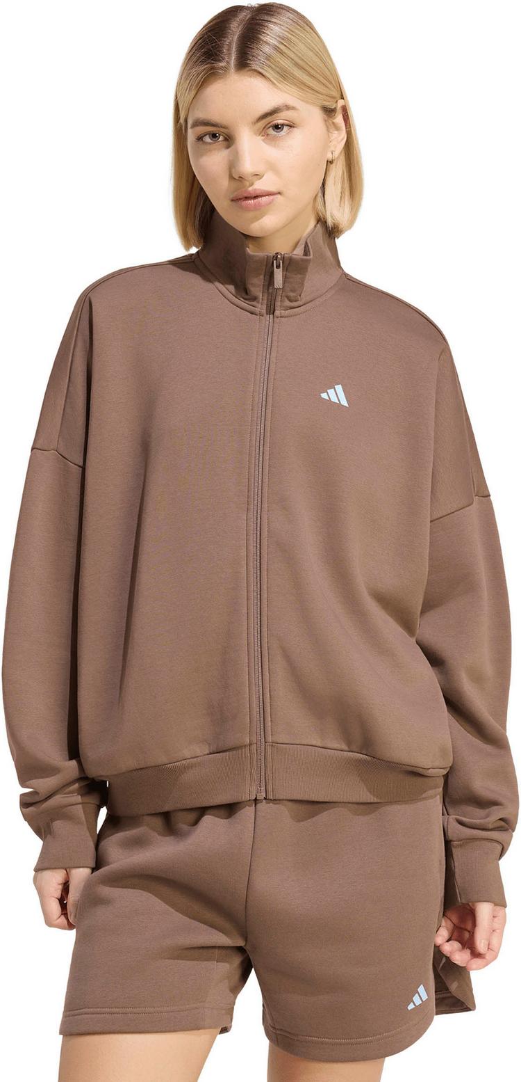 adidas adidas Studio Pack Sweatjacke Damen - earth strata - 0 | SportScheck