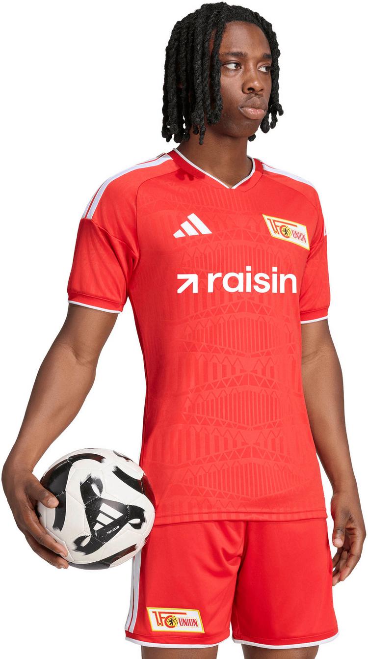 adidas adidas 1. FC Union Berlin 26-27 Heim Teamtrikot Herren - vivred-white - 0 | SportScheck