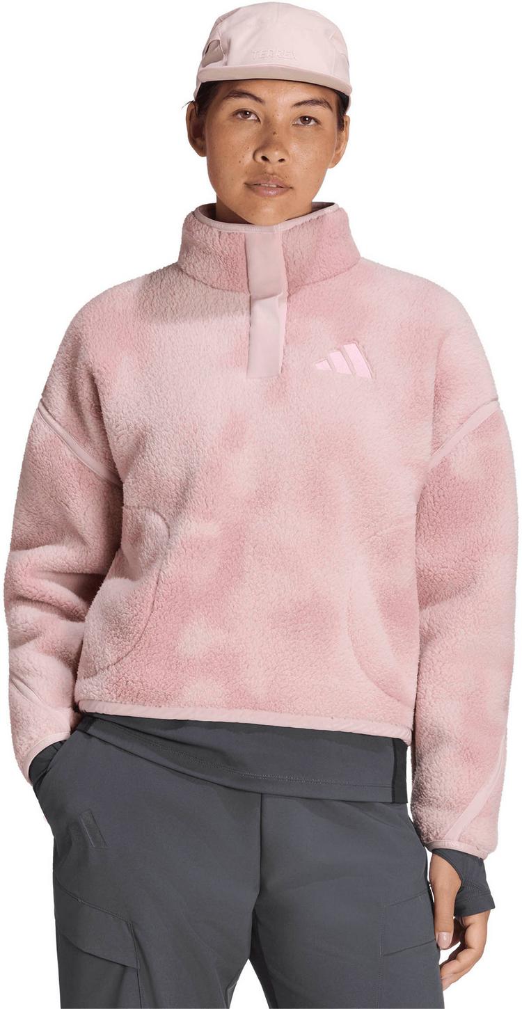 adidas adidas TERREX MULTI ESSENTIALS Fleeceshirt Damen - magmau-dualil - 0 | SportScheck