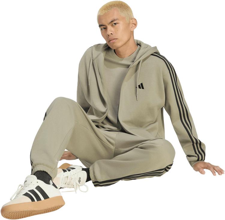 adidas adidas 3S Kapuzenjacke Herren - silver pebble-black - 2 | SportScheck