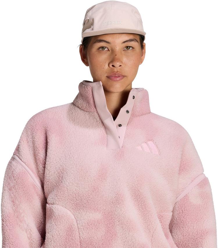 adidas adidas TERREX MULTI ESSENTIALS Fleeceshirt Damen - magmau-dualil - 3 | SportScheck