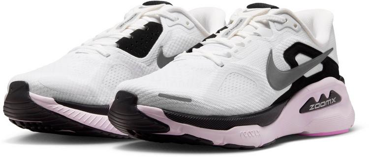 Nike Nike STRUCTURE PLUS Laufschuhe Damen - white-metallic silver-black - 3 | SportScheck