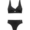 FIREFLY MIRAMELLY W Bikini Set Damen - black shimmer
