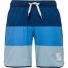 COLORKIDS Swim Long Shorts, AOP Badehose Jungen - azure blue