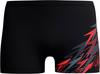 SPEEDO Badehose Herren - blk-red