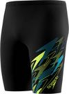 SPEEDO Badehose Herren - blk-grn