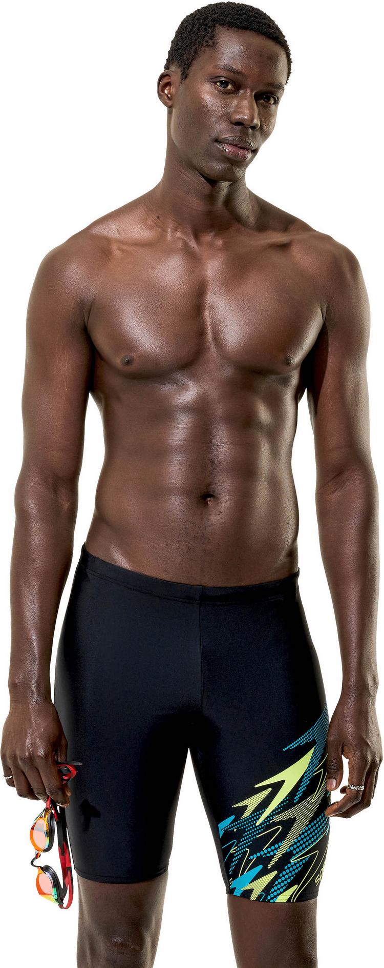 SPEEDO SPEEDO Badehose Herren - blk-grn - 0 | SportScheck