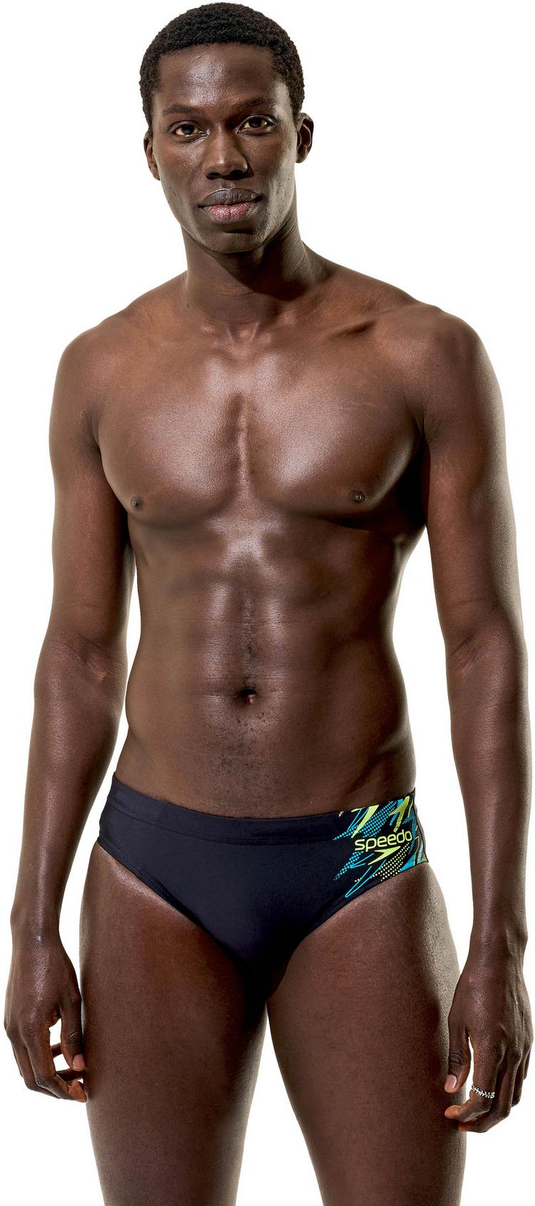 SPEEDO SPEEDO Badehose Herren - blk-ltgrn - 0 | SportScheck