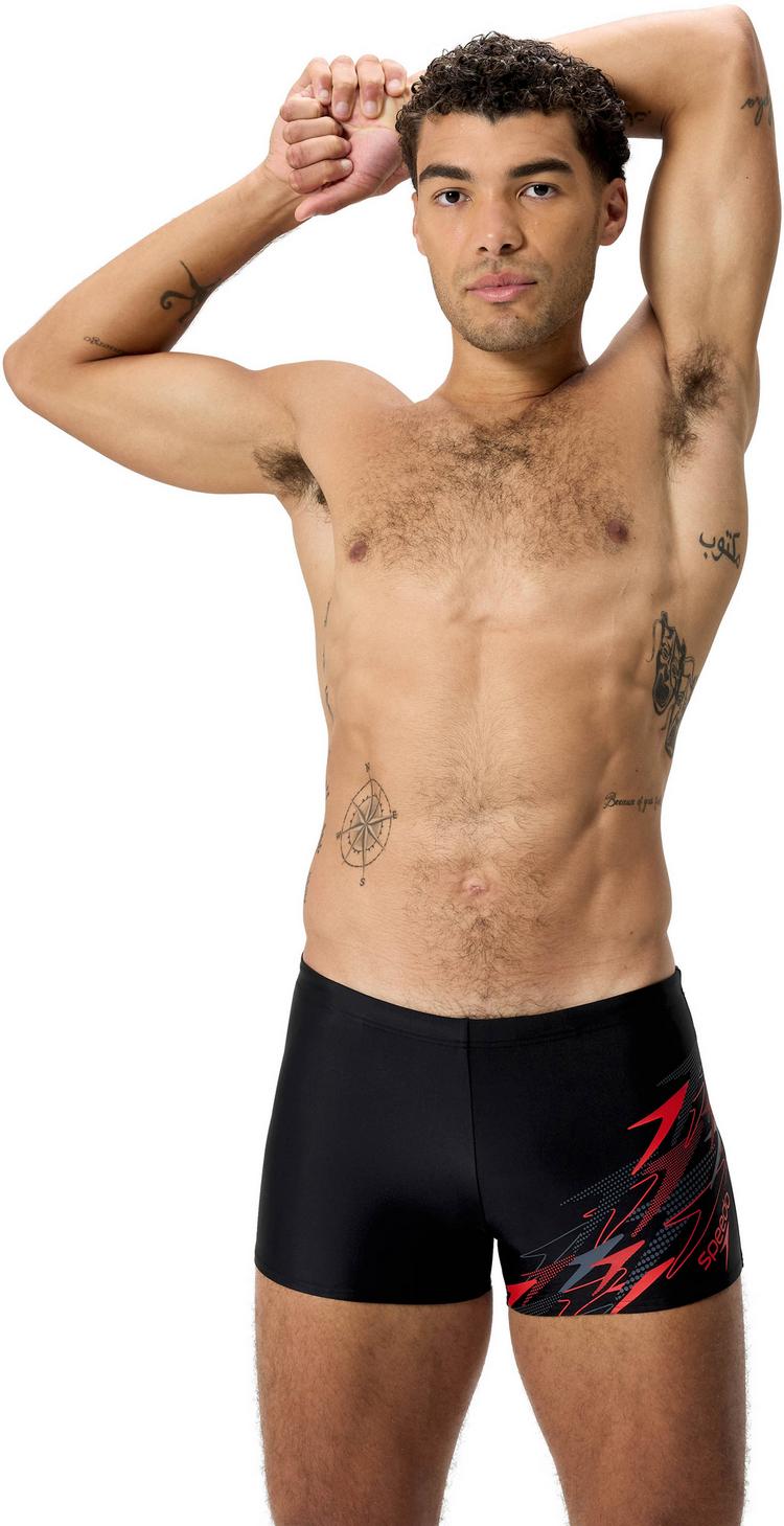 SPEEDO SPEEDO Badehose Herren - blk-red - 0 | SportScheck