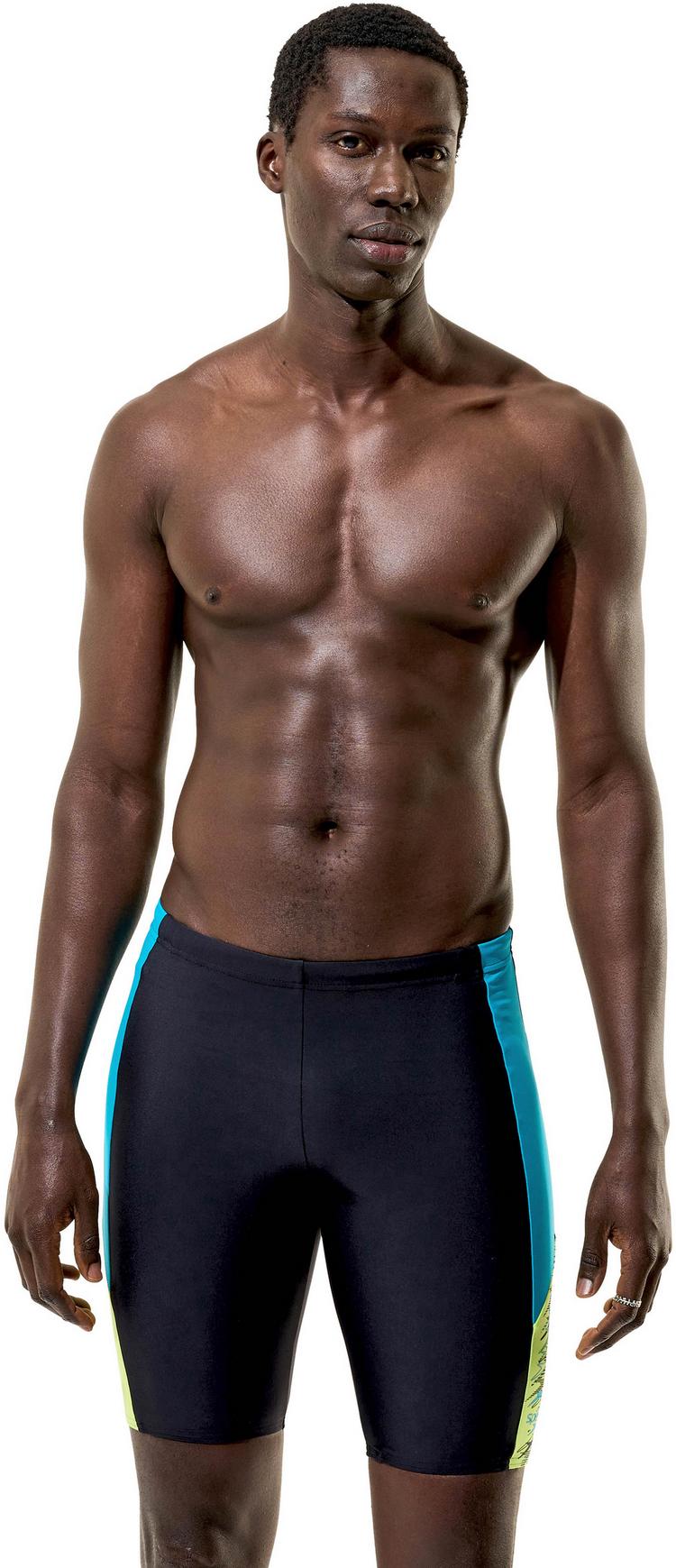 SPEEDO SPEEDO Badehose Herren - blk-grn - 0 | SportScheck