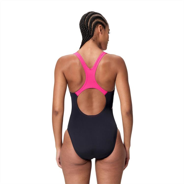 SPEEDO SPEEDO Badeanzug Damen - blk-pnk - 1 | SportScheck