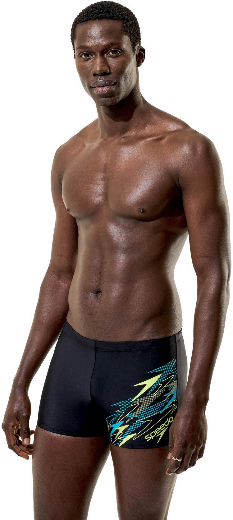 SPEEDO SPEEDO Badehose Herren - blk-grn - 2 | SportScheck
