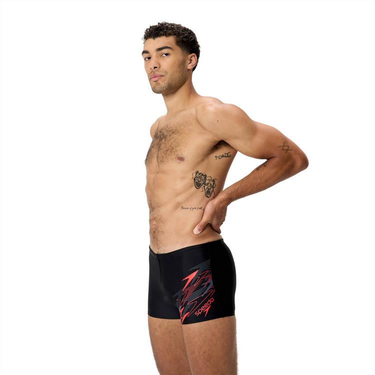 SPEEDO SPEEDO Badehose Herren - blk-red - 2 | SportScheck