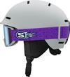 Salomon PLAYER COMBO Helm Kinder - ice flow
