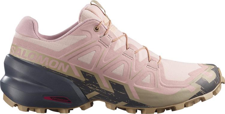 Salomon Salomon SPEEDCROSS 6 Laufschuhe Damen - tapioca-shadow gray-slate green - 0 | SportScheck