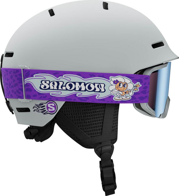 Salomon Salomon PLAYER COMBO Helm Kinder - ice flow - 0 | SportScheck