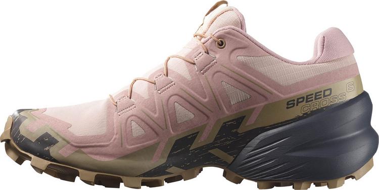 Salomon Salomon SPEEDCROSS 6 Laufschuhe Damen - tapioca-shadow gray-slate green - 0 | SportScheck