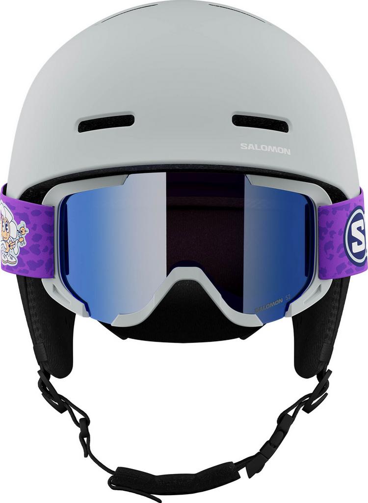 Salomon Salomon PLAYER COMBO Helm Kinder - ice flow - 0 | SportScheck