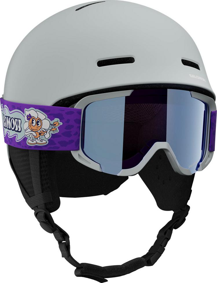 Salomon Salomon PLAYER COMBO Helm Kinder - ice flow - 2 | SportScheck