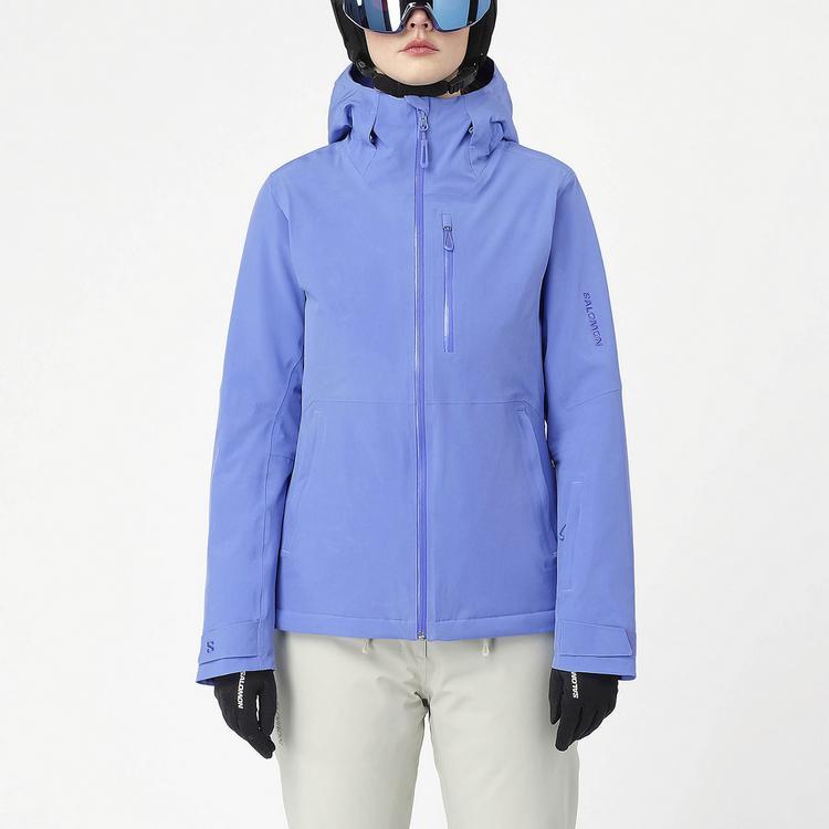 Salomon Salomon HIGHLAND Skijacke Damen - wedgewood - 0 | SportScheck