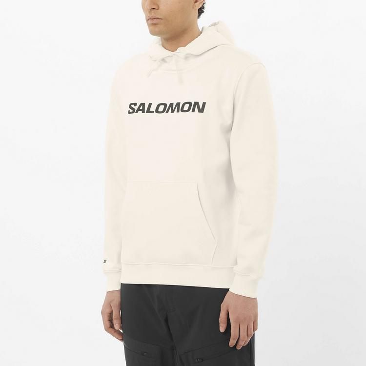 Salomon Salomon Hoodie Herren - whisper white - 0 | SportScheck