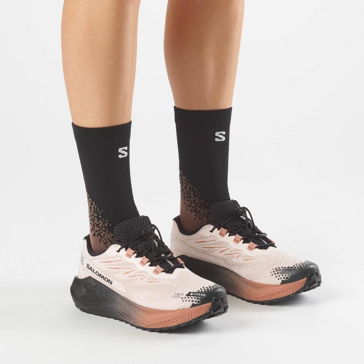 Salomon Salomon AERO BLAZE 4 GRVL GTX Laufschuhe Damen - vanilla ice-black-burro - 0 | SportScheck