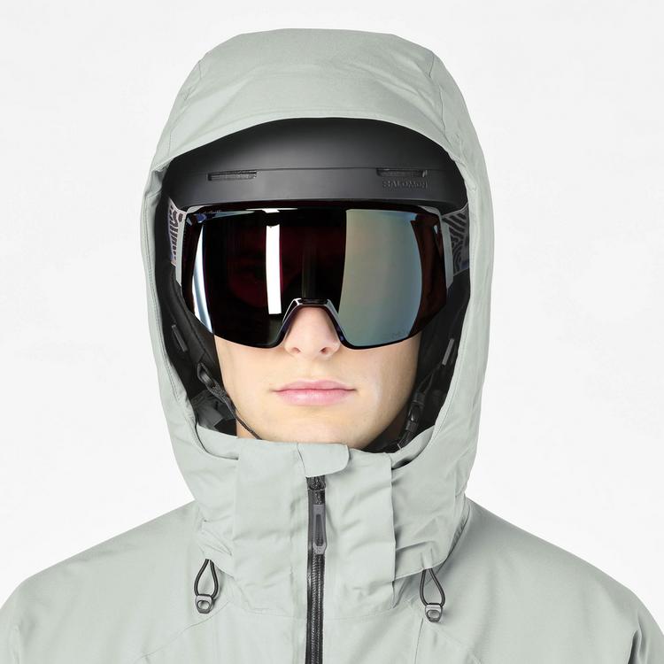 Salomon Salomon BRILLIANT Skijacke Herren - wrought iron-deep black - 2 | SportScheck