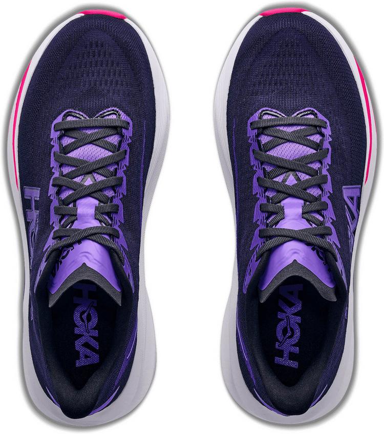 HOKA HOKA MACH 7 Laufschuhe Damen - carbon black-cosmic purple - 0 | SportScheck